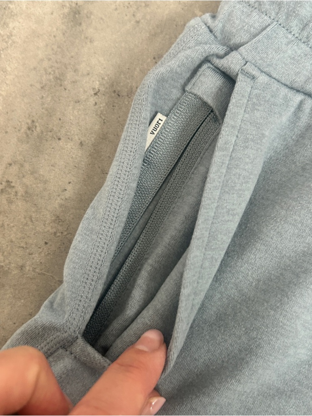 Vuori Halo Performance Shorts Dreamknit Heather blue Mist Medium - Picture 4 of 8
